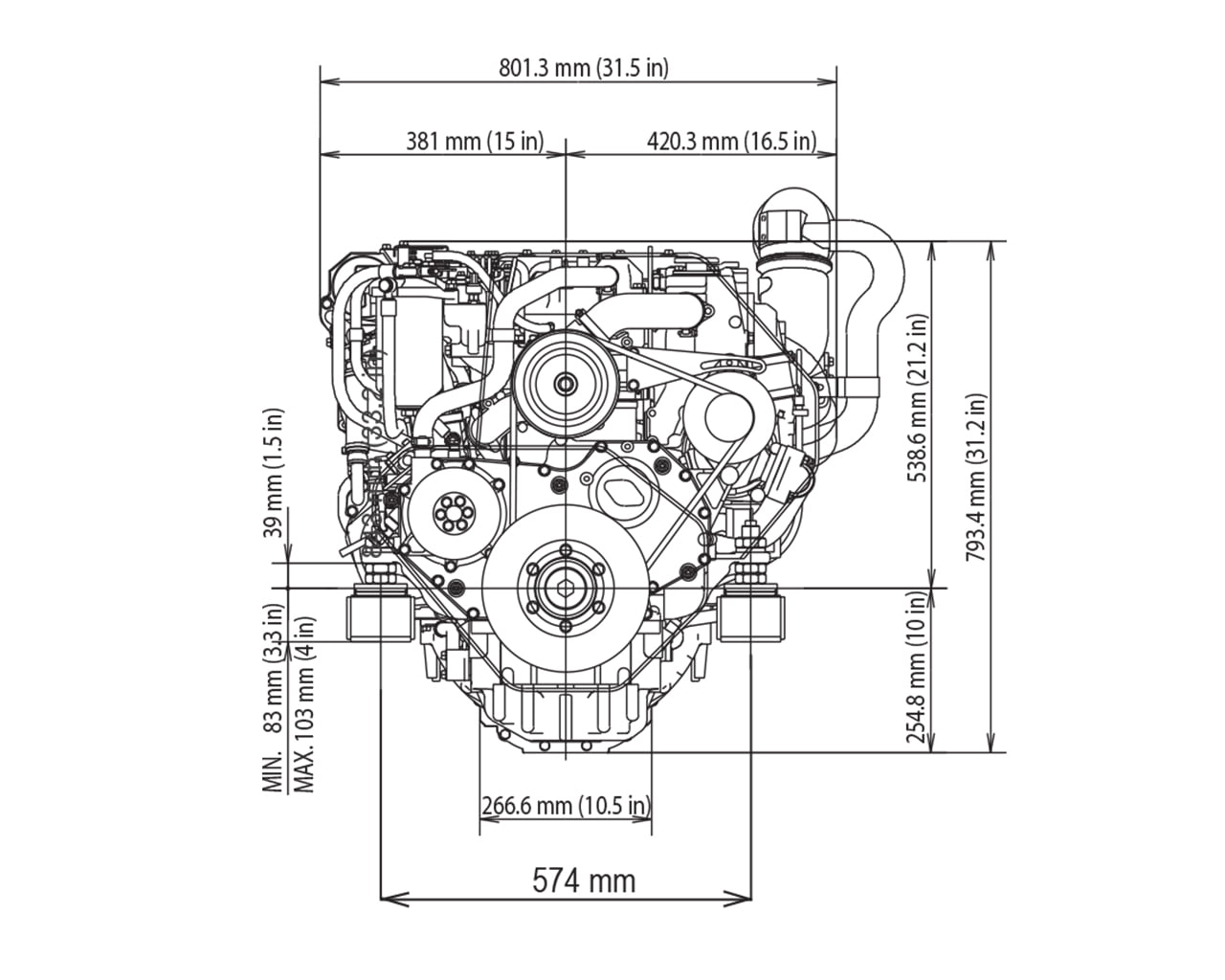 6LY3 STP YANMAR Marine International