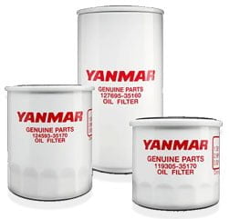 Filtersatz Öl - Kraftstoff - Luftfilter Fuchs Yanmar Motor F950H