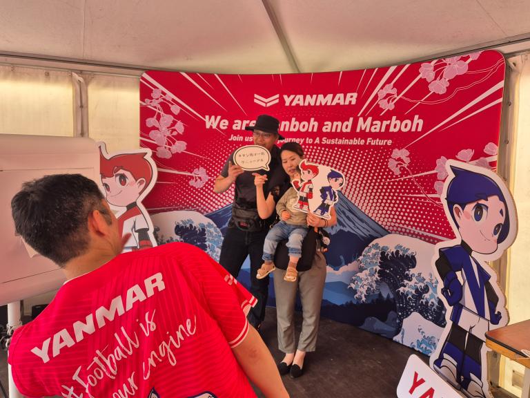 Yanmar Europe visitor magnet at Japan Festival