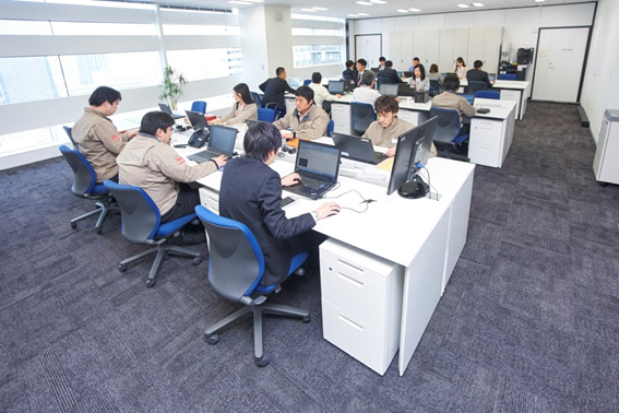 The back office aims at providing top-notch services for a wide array of customers