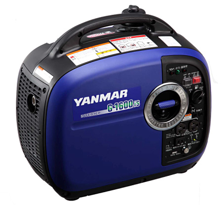 YAMAHA製造　ヤンマーG1600is インバーター発電機　整備、調整済