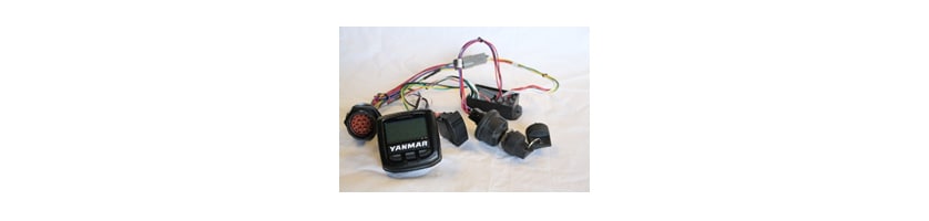 Fig-3. Yanmar America's exclusive engine CAN panel and remote start module
