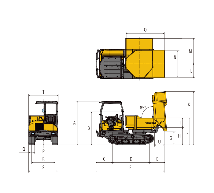 スペック C30r 3 キャリア 建設機械 ヤンマー