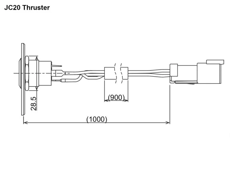 JC20 thruster drawing