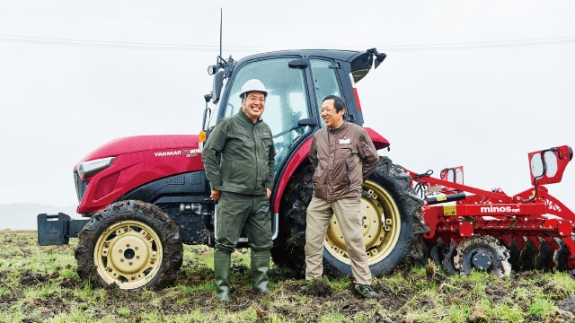 ご自身が長く農業を続けるためにも、効率的かつラクに作業ができる機械の導入が欠かせないと考えておられる岡田さん。